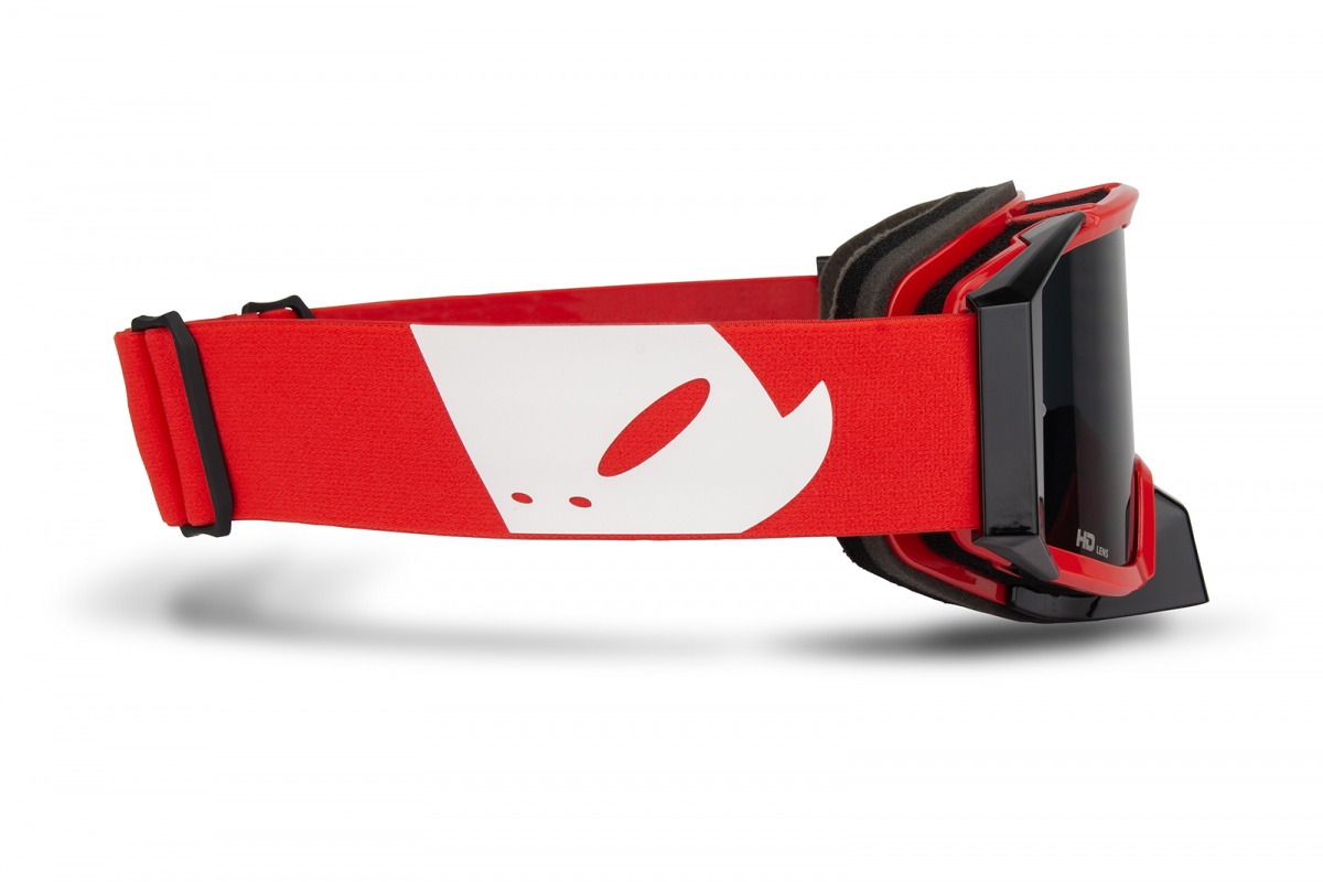 Occhiali motocross Wise Pro rosso - Abbigliamento adulto - GO13002-BW - Ufo Plast