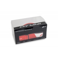 Occhiali motocross Wise Pro rosso - Abbigliamento adulto - GO13002-BW - Ufo Plast