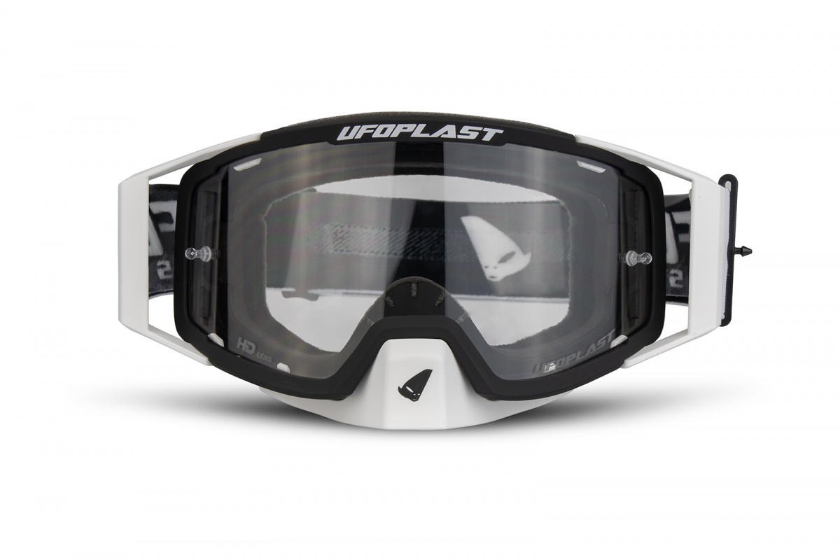 Occhiali motocross Wise bianco - Abbigliamento adulto - GO13001-WK - Ufo Plast