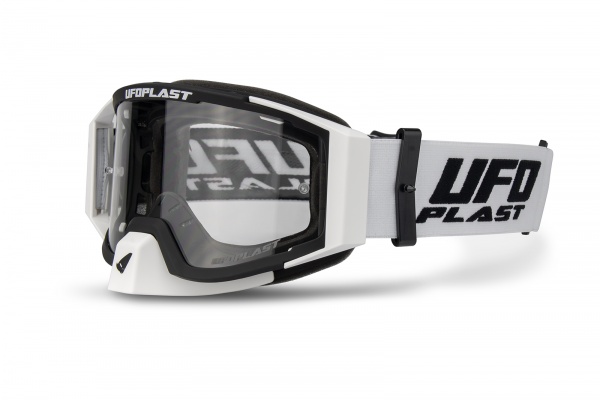 Occhiali motocross Wise bianco - Abbigliamento adulto - GO13001-WK - Ufo Plast