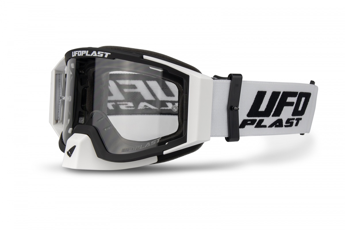 Motocross Wise goggle white - Adult gear - GO13001-WK - Ufo Plast
