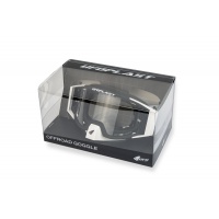 Occhiali motocross Wise bianco - Abbigliamento adulto - GO13001-WK - Ufo Plast