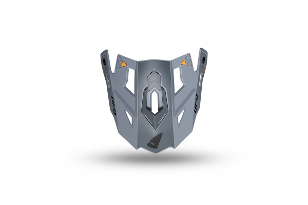 peak for HE13100 grey and orange - Helmet spare parts - HR237-EF - Ufo Plast