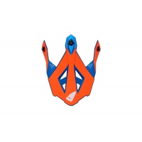 peak for HE13400 blue and orange - Helmet spare parts - HR238-CF - Ufo Plast