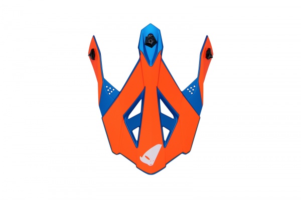 peak for HE13400 blue and orange - Helmet spare parts - HR238-CF - Ufo Plast