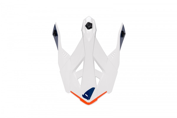 Frontino per HE13400 blu e bianco - Ricambi caschi - HR238-CW - Ufo Plast