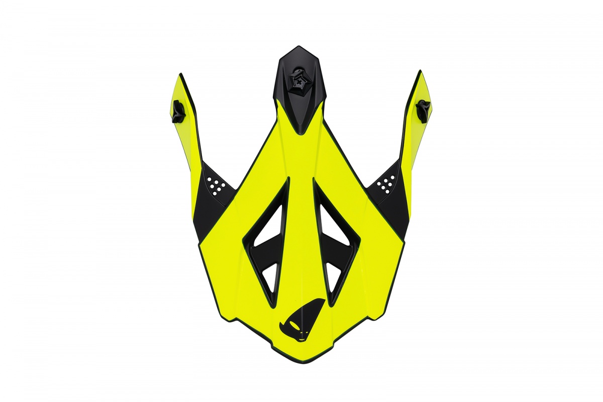 Frontino per HE13400 nero e giallo - Ricambi caschi - HR238-KD - Ufo Plast