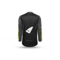 Motocross Bamberg Jersey black, grey and neon yellow - Jersey - JE13001-E - Ufo Plast
